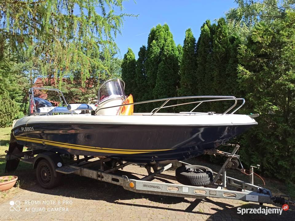 Sprzedam łódź Mazury 525 Yamaha 100 wielkopolskie sprzedam