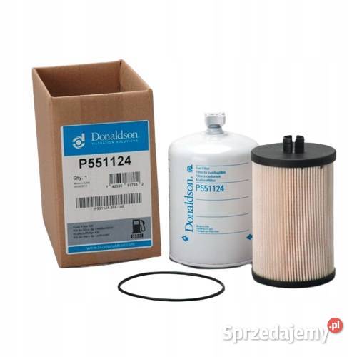 Zestaw filtra paliwa Donaldson RE520906 P551124 Rzędziany