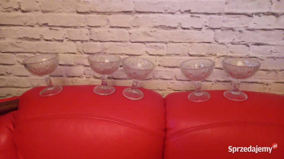 Pucharki szklane Hortensja Warszawa