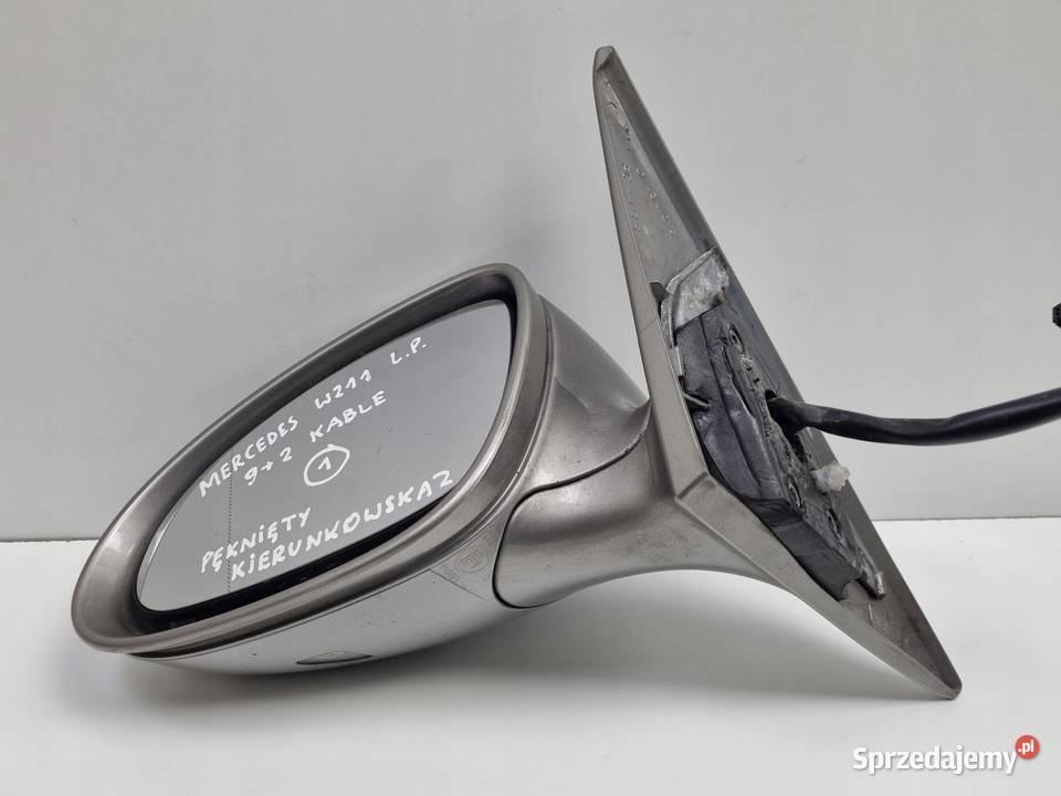 LUSTERKO LEWE Mercedes CLS C219 W219 9 KIEROWCY Lusterka zewnętrzne Rudka