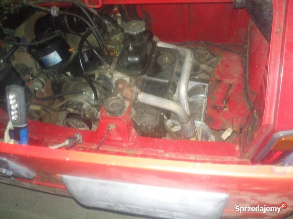 Fiat 126p elx rozebrany do blacharki Lipiny