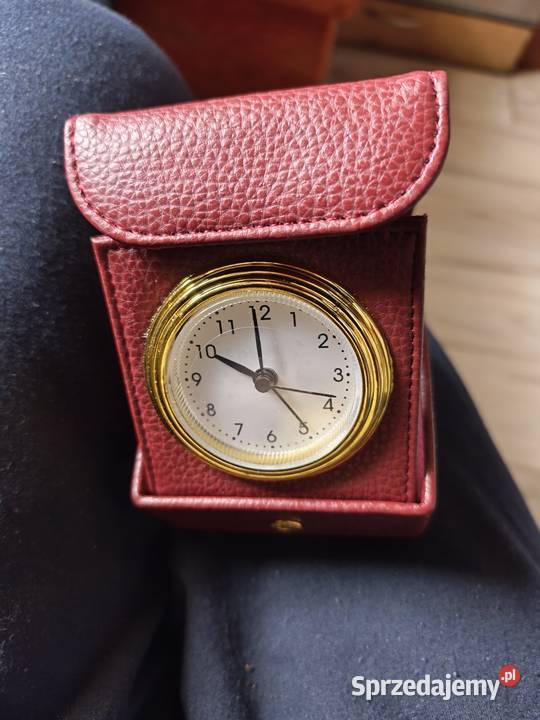 Stary podróżny budzik lubelskie Biłgoraj