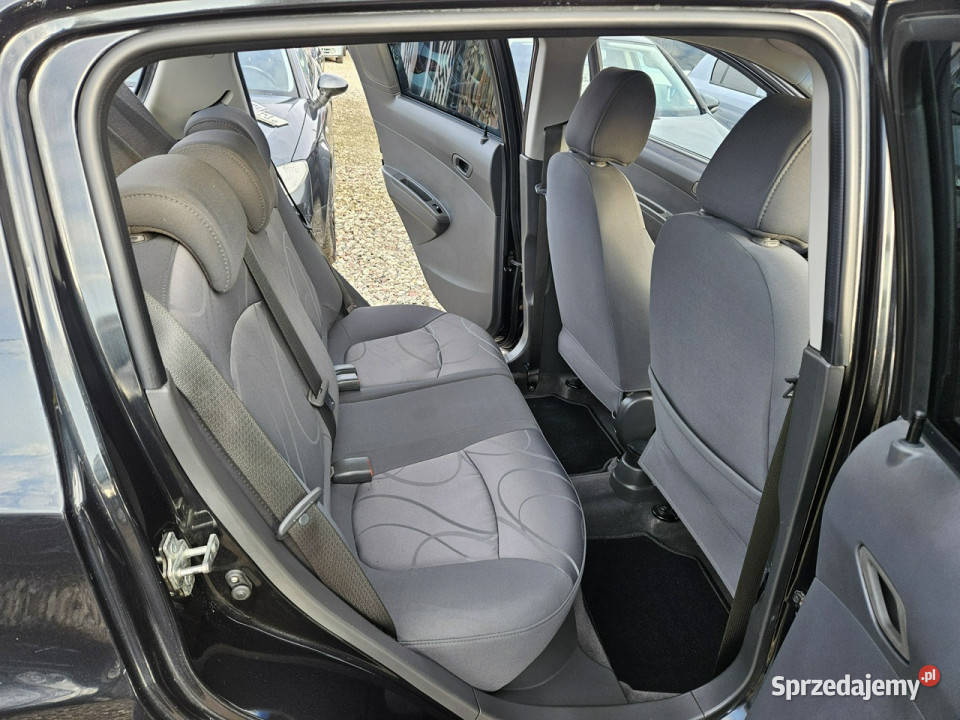 Chevrolet Spark Opłacony Zdrowy Zadbany czarny Kisielice