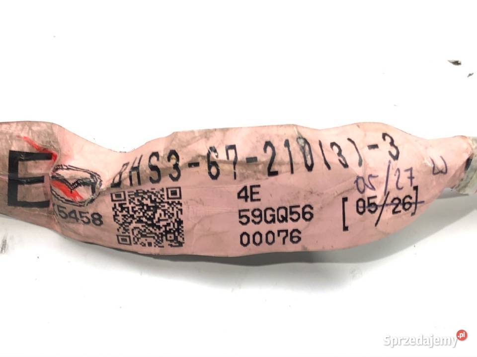 WIĄZKA DRZWI TYŁ PRAWY MAZDA 3 BM 25 188 PRZEWÓD