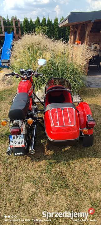 Jawa 350 6347 z wozkiem bocznym velorex 562 1983 mazowieckie Przasnysz
