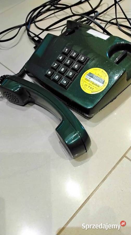 Telefon Stacjonarny Niemcy lata 90 Vintage Nowa Sól