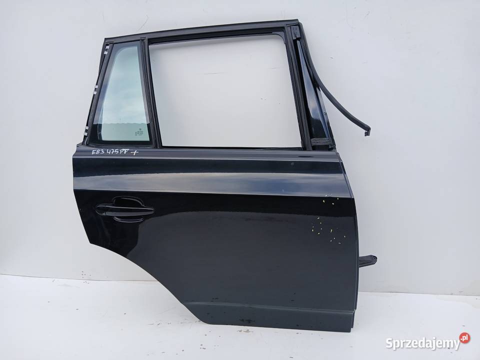DRZWI PRAWE TYLNE TYŁ BMW X3 E83 4759 BLACK osobowe Strzyżewice sprzedam