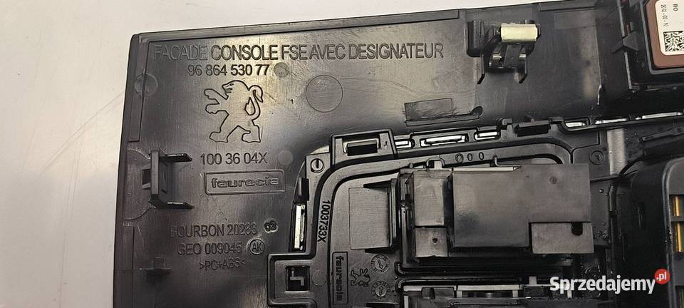 PANEL PEUGEOT 508 RXH 9686453077 osobowe Lipno