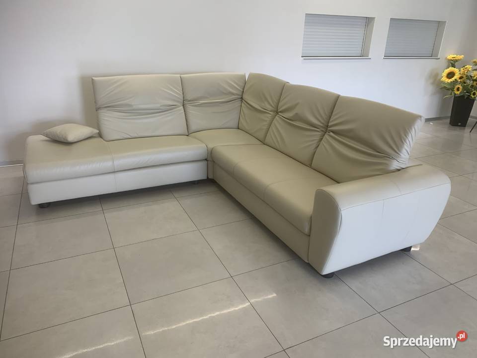 NIEMIECKI NAROŻNIK 270x245 SKÓRA NATURALN NOWY Narożniki Kalety