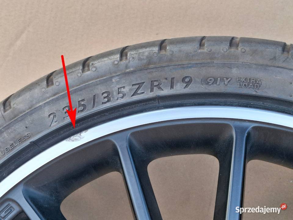 MERCEDES AKLASA W176 KOŁO FELGA ALUFELGA 19 aluminiowe Bieleń