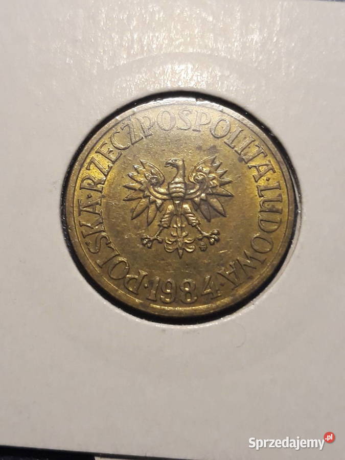 5 złotych 1984 r 2 około mennicze Konin