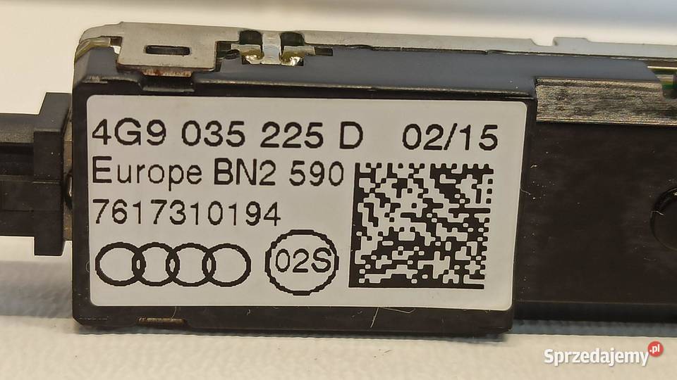 AUDI A6 C7 WZMACNIACZ ANTENY 4G9035225D dolnośląskie sprzedam