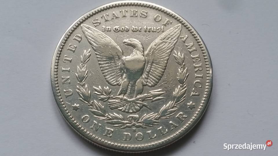 1 DOLLAR 1896 mennica San Francisco ORYGINAŁ Numizmatyka Suszec