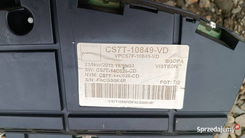 Licznik Zegary Ford S MK1 LIFT Convers 20 TDCI Radłów