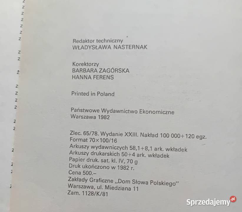 Kuchnia polska Praca zbiorowa PWE 1982 r Koźminek sprzedam