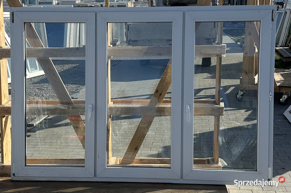 OKNA KacprzaK 220X145 OKNO Używane Plastikowe