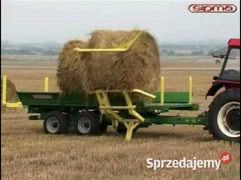 Przyczepa samozaladowcza Sipma t150 t Przyczepy rolnicze Przygodzice