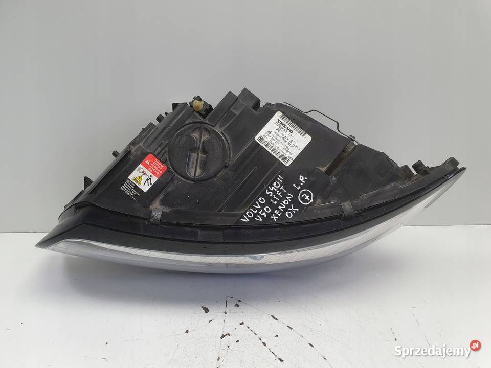 Volvo S40 II V50 LIFT XENON PRZEDNIA LAMPA LEWA osobowe Janów