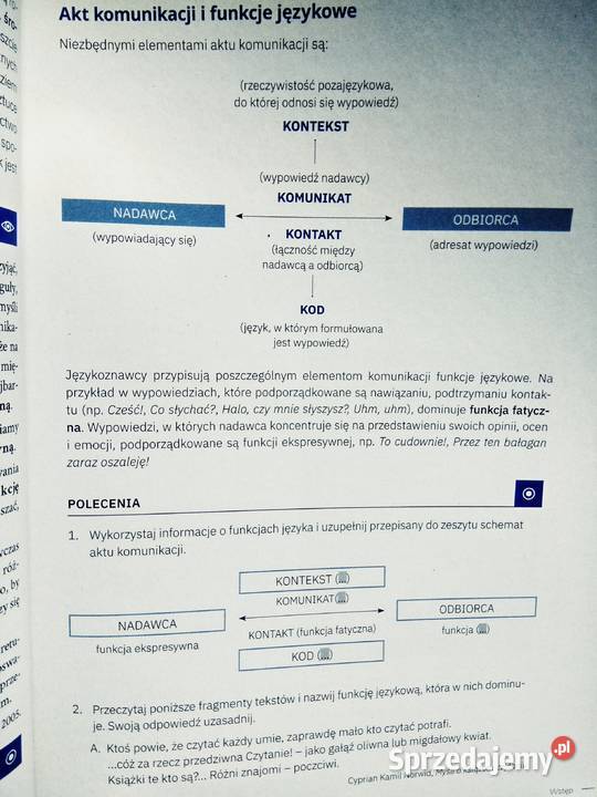 Polski 11 rozszerzenie operon ponadpodstawowe Antykwariat mazowieckie Warszawa