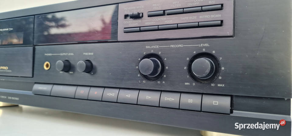 Magnetofon Sherwood DS5015C Stereo Cassette Deck Międzychód