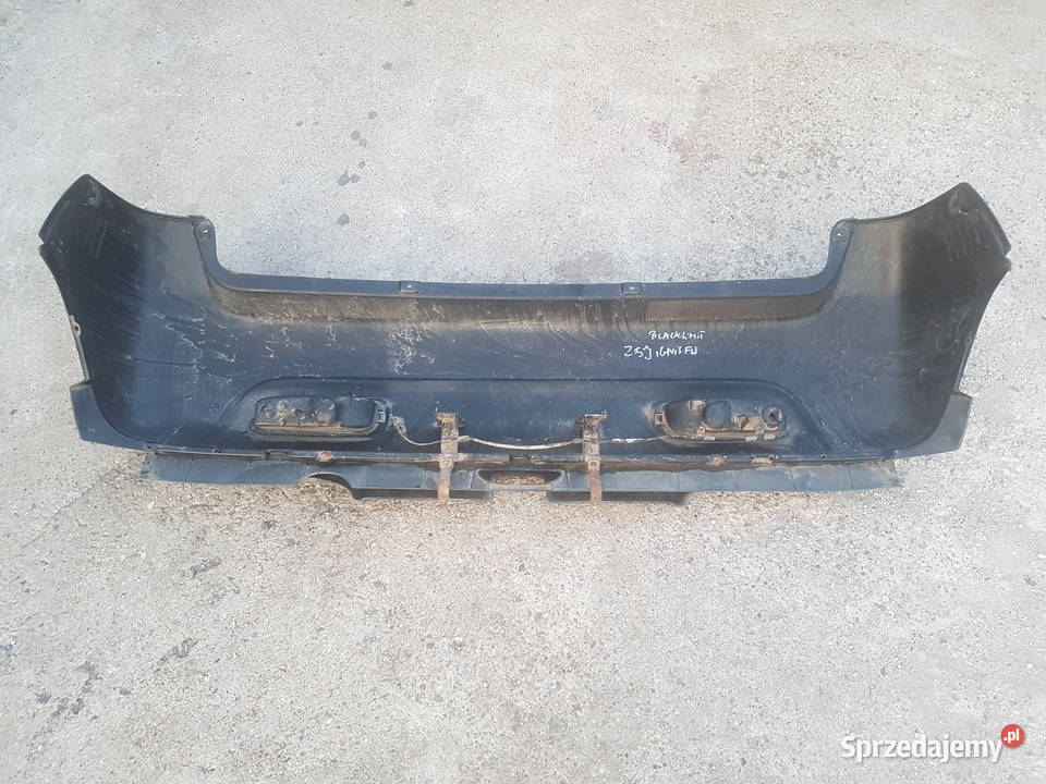 Suzuki Ignis FH 0003 zderzak tył dokładka BLACK Karoseria