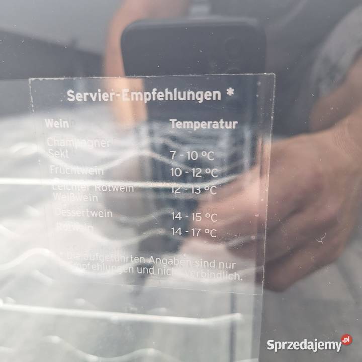 Chłodziarka Lodówka na wino sprzedam