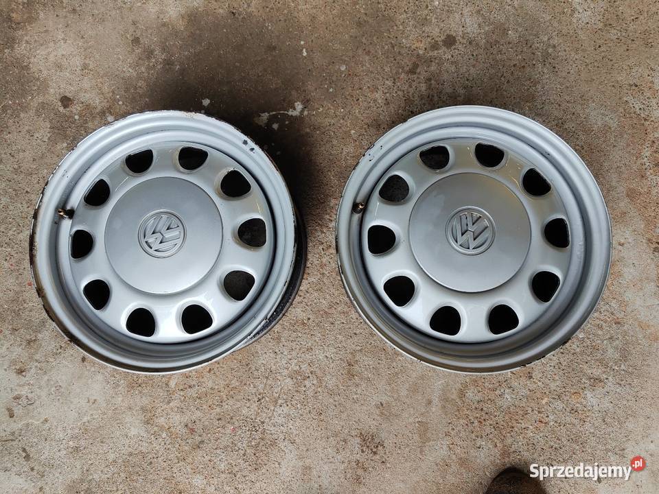 Felgi 4x100 stalowe 14 4 sztuki stalowe Samochodowe Sierakowice sprzedam