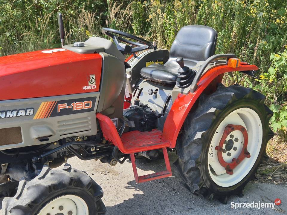 Traktorek traktor YANMAR F180D 18 44 Małuszyn