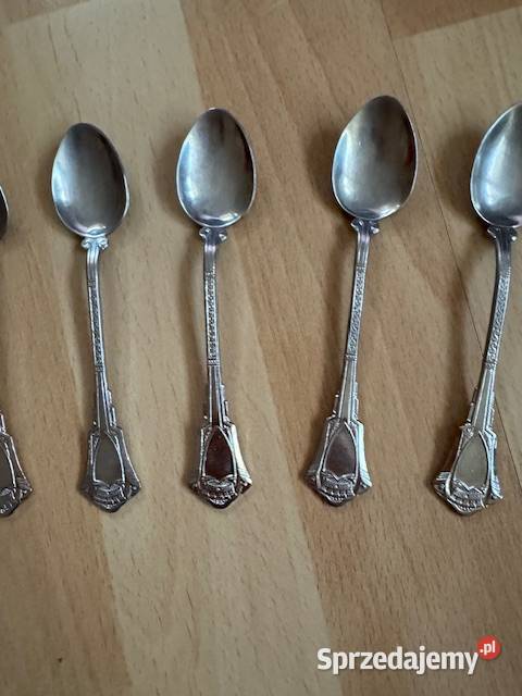 Łyżeczki platerowe posrebrzane różne rozmiary do Częstochowa sprzedam