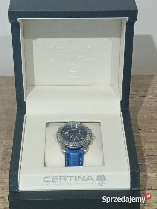 Szwajcarski zegarek certina Polichna