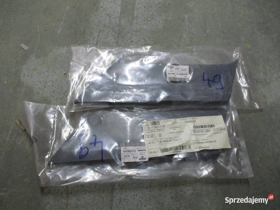 Maskownica zderzaka przód prawa Man 81416850136 ciężarowe Mogilno sprzedam