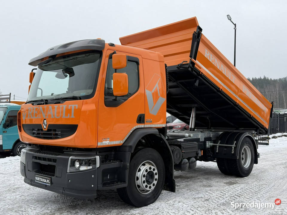 Renault PREMIUM 18380 4x2 Wywrotka 3 stronna DMC Samochody ciężarowe Widełki