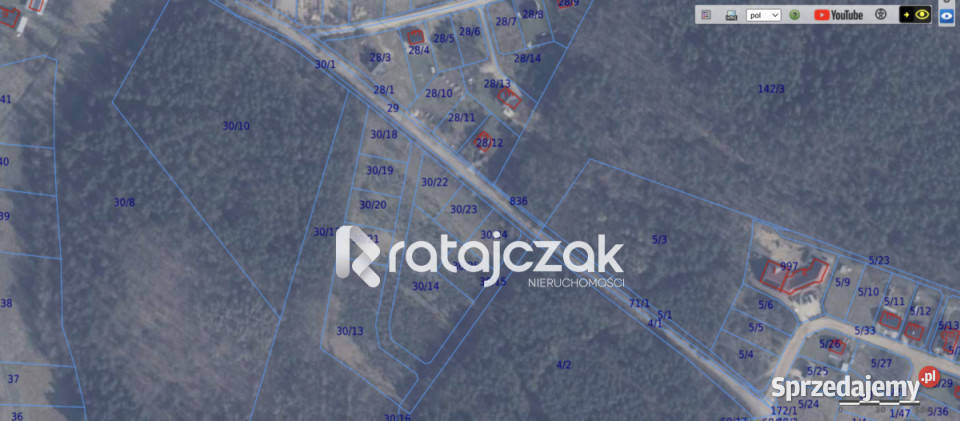 Działka 1041m2 Domatowo