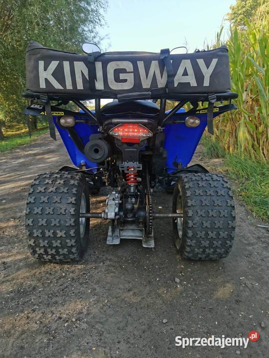 Quad Kymco KXR 250 kwity l7e hak Rawicz