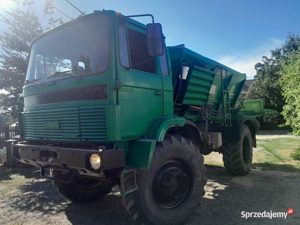 Rozsiewacz wapna nawozu Iveco Magirus 11017AW wielkopolskie Sadogóra