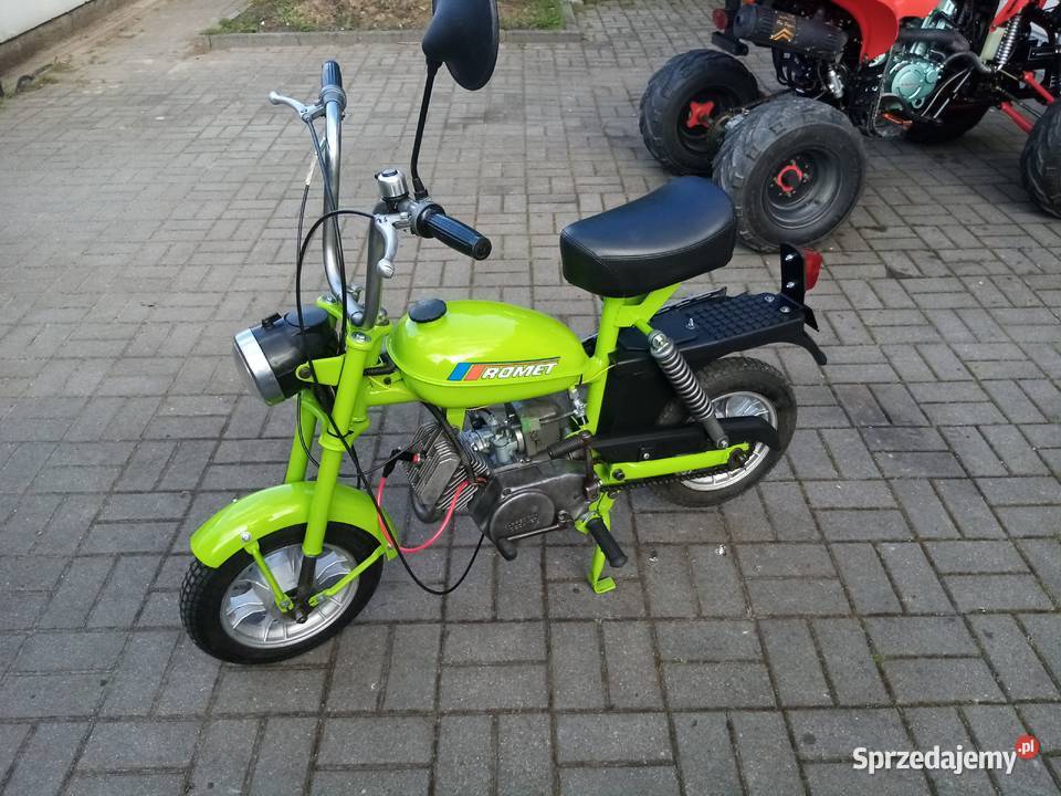 Motorynka doinwestowana nieuszkodzony Motocykle, skutery, quady Borzęcin Duży
