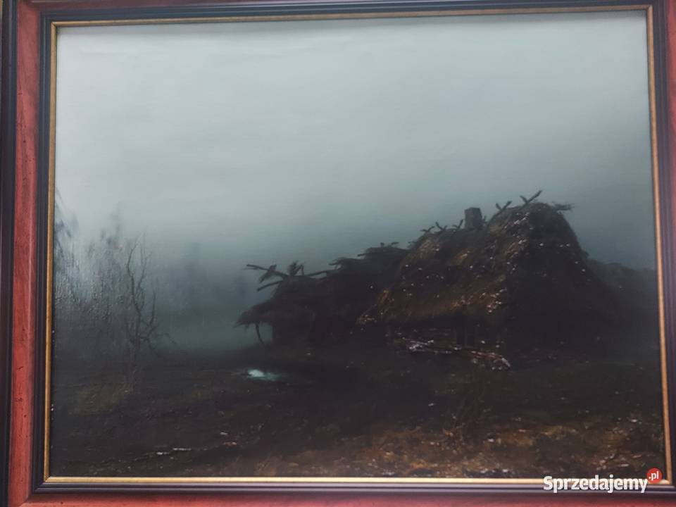 Grzegorz Król obraz olejny Dąbrowa Górnicza