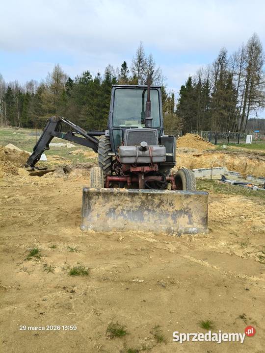 Koparka białoruś bx025 Kabina Kłobuck