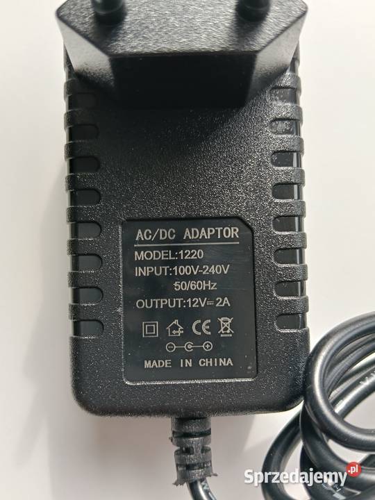 Zasilacz 12V 2A Model 1220 ACDC Białystok