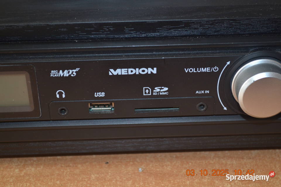 Gramofon Medion z MP3 Gruszczyn
