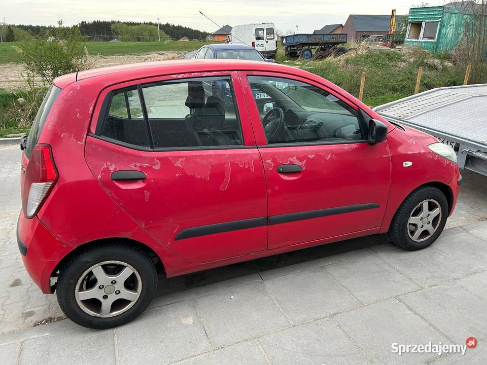Sprzedam Zadbanego Techniczne Hyundai I10 11 czerwony kujawsko-pomorskie Bydgoszcz