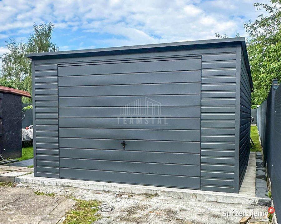 Garaż Blaszany 4x6m Brama Uchylna Drzwi Okno warmińsko-mazurskie Olsztyn sprzedam