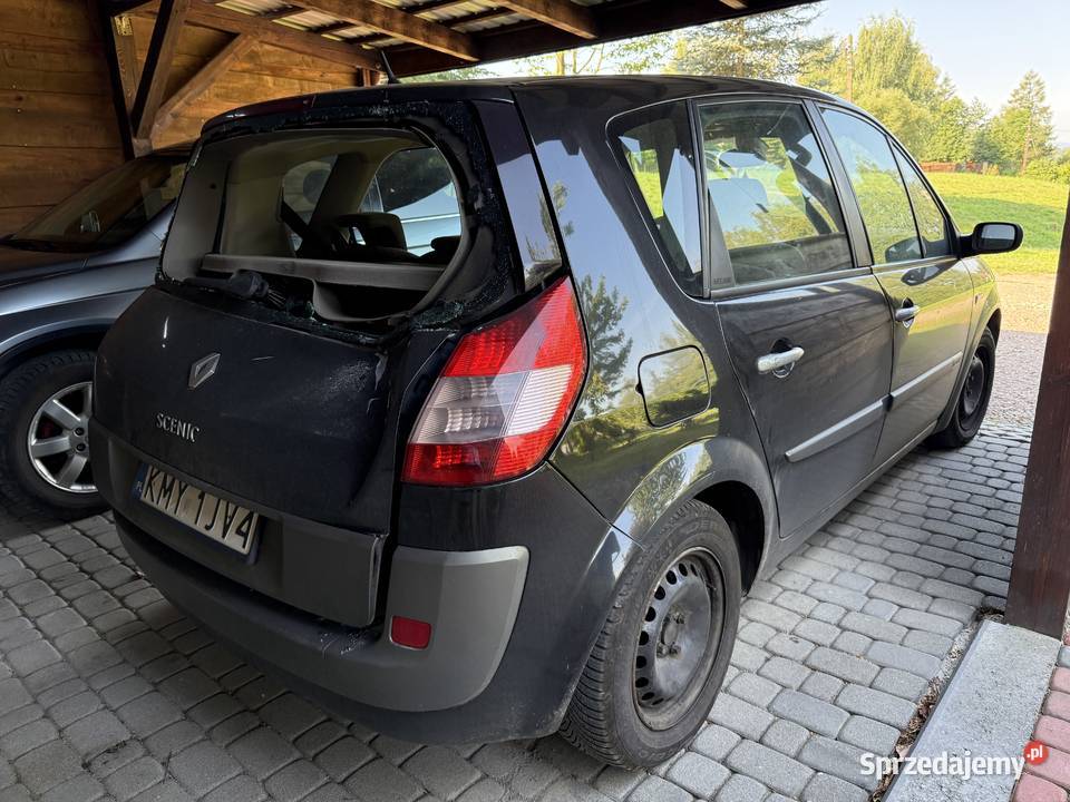 Renault Scenic II 16 2 16 16V LPG sprawny nowe 115KM Dobczyce
