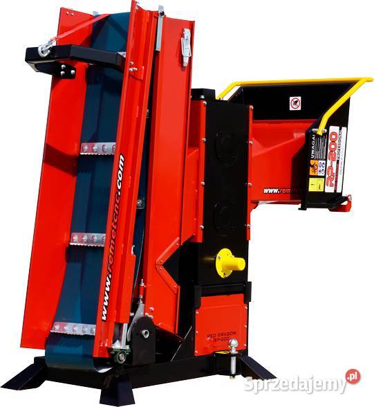 Rębak REMET CNC RP200 WOM taśmociąg hydrauliczny Łańcut