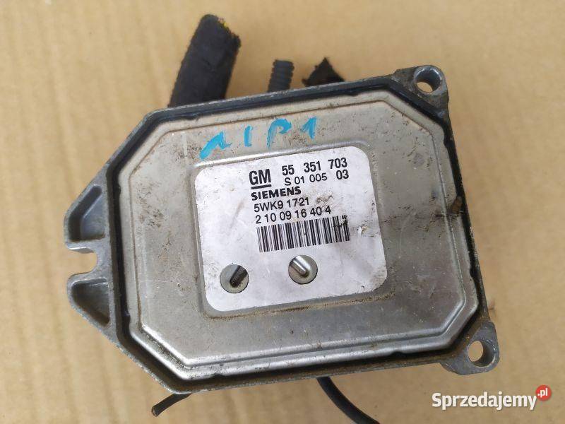 STEROWNIK SILNIKA KOMPUTER OPEL ZAFIRA 55351703 śląskie Gliwice sprzedam