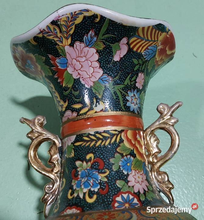 Stary wazon motyw japoński chiński lata 60te wys pomorskie Rokity