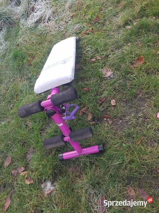 ławka do brzuszkow regulowana z naciagami dolnośląskie Legnica