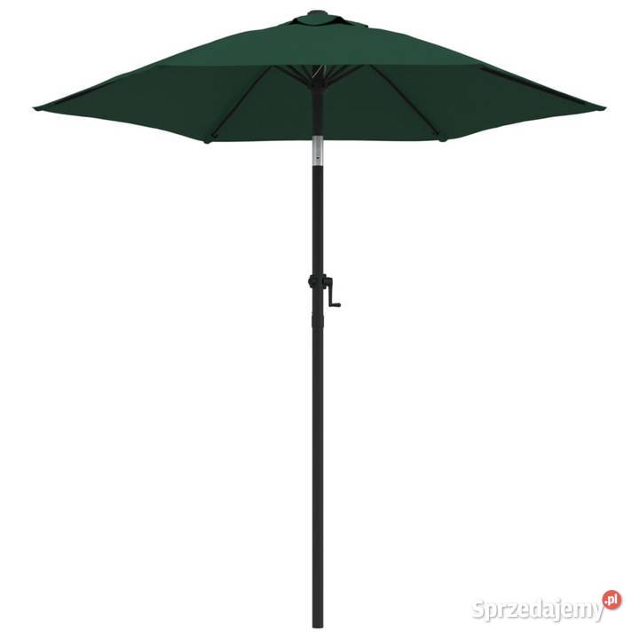 vidaXL Parasol zielony 200 x 224