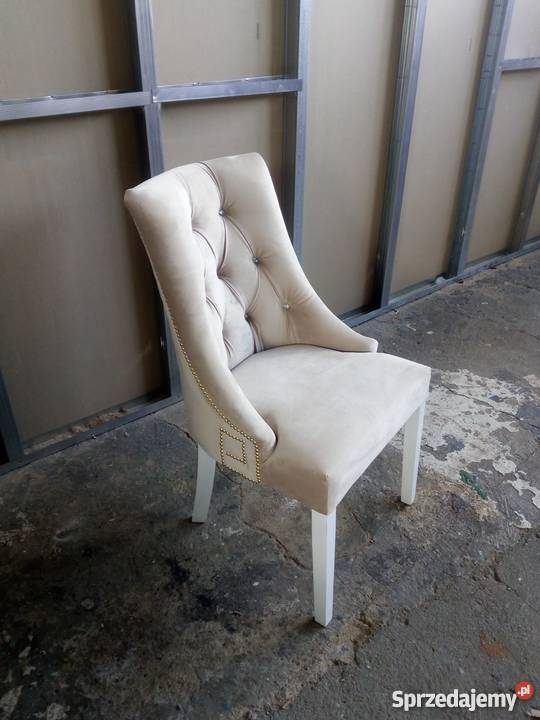 Krzesło chesterfield pikowane