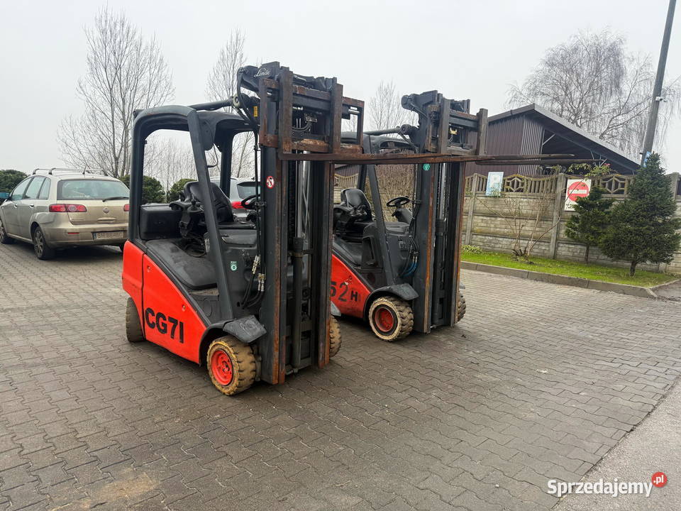 wózek widłowy LINDE H16T H20T Triplex 520m 560m Działoszyn sprzedam